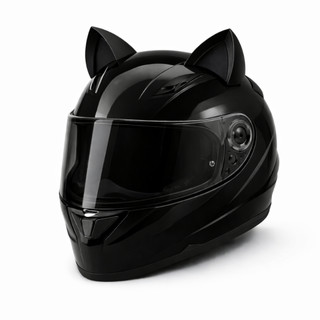 Ornamento Orelha de Gato Acessorios para Capacete Moto Infantil Headset Presente