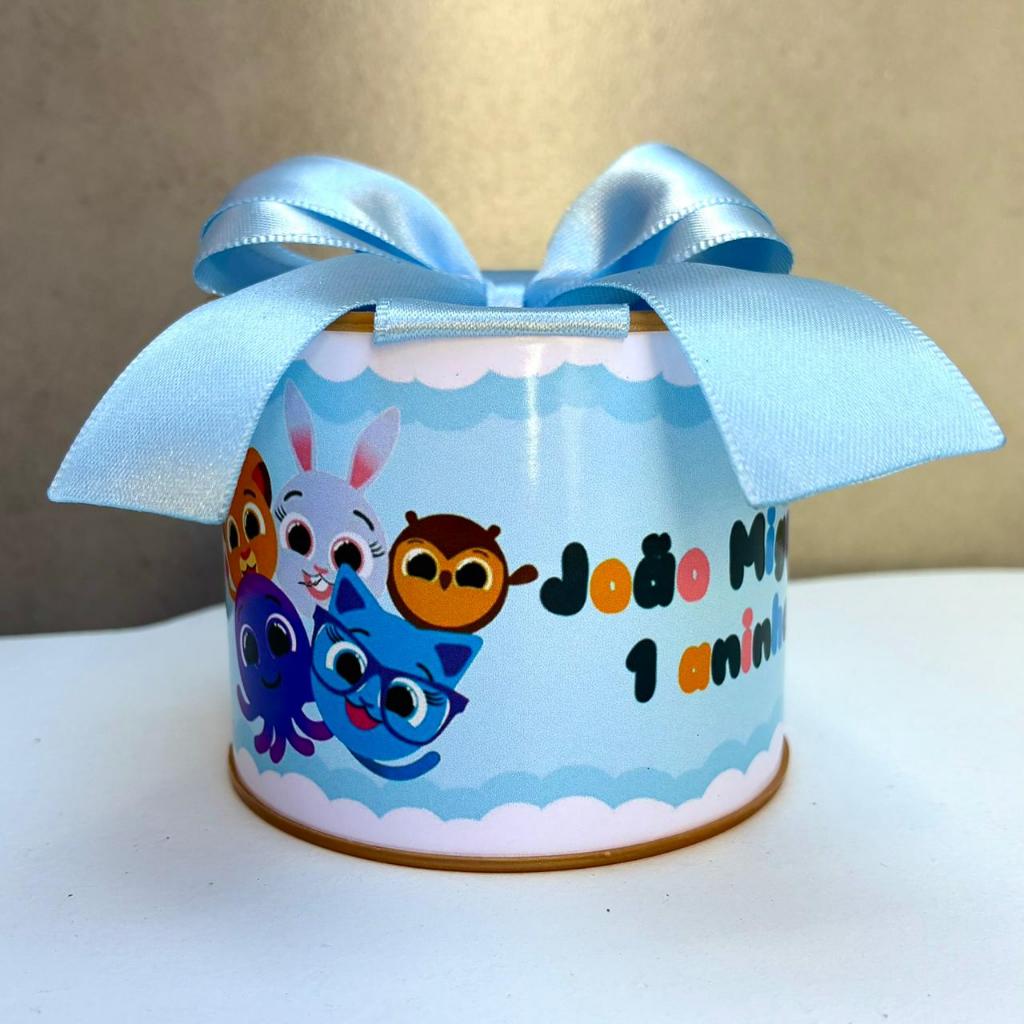 Kit Tubolatas personalizadas 5×6 - Lembrancinha de Aniversário Bolofofos