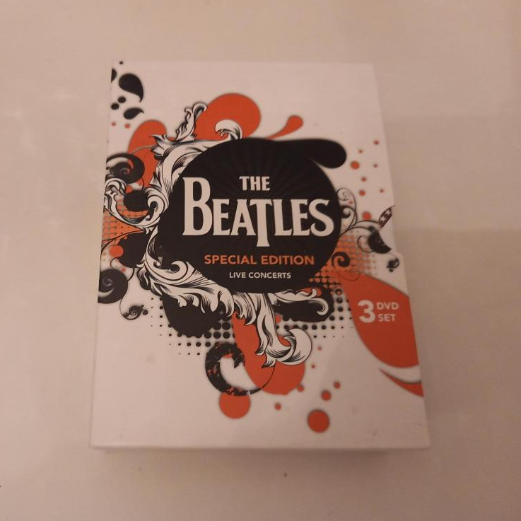 Box Dvd - The Beatles Special Edition Live Concerts - 3 Dvds