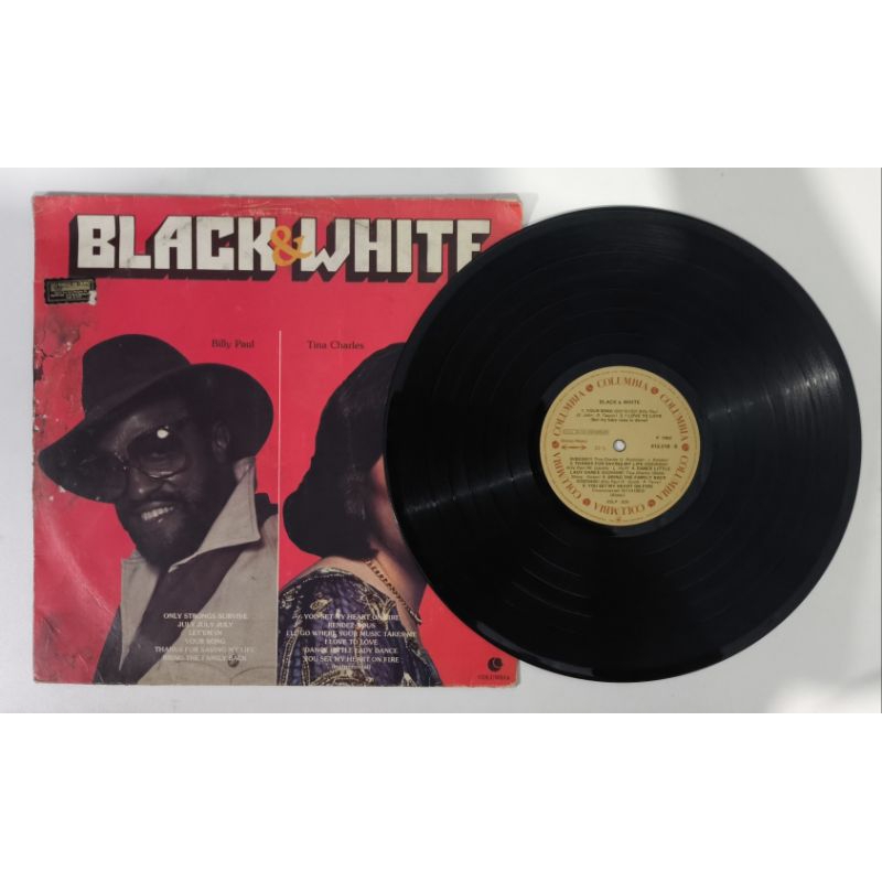 Lp Vinil - Black & White - Billy Paul - Tina Charles