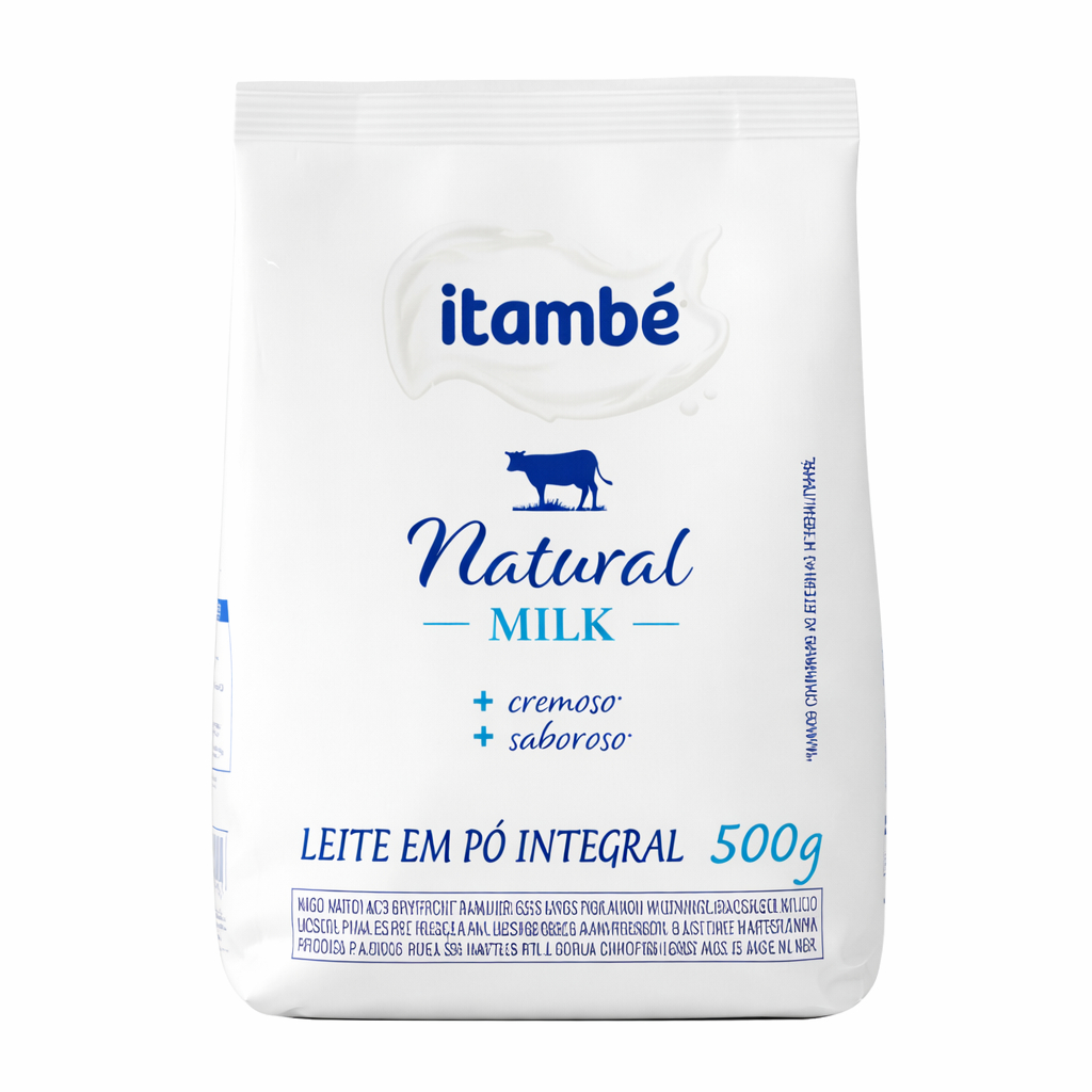 Leite em pó Itambé Natural Milk 500g