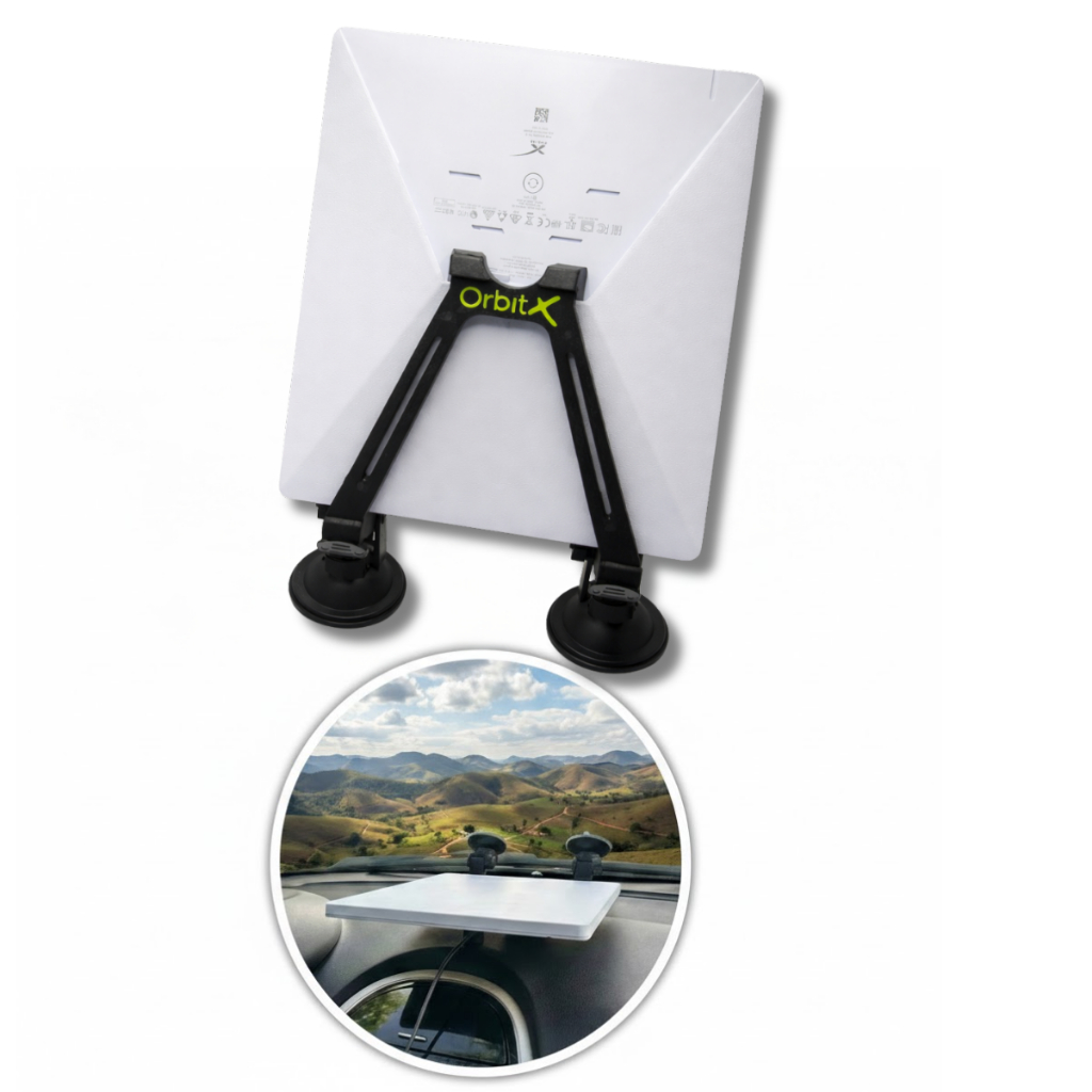 Suporte De Painel Starlink Mini Com Ventosas Antimulta