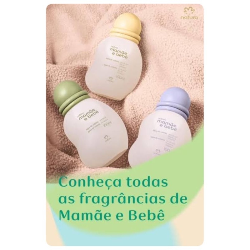 Natura mamãe e bebe Produtos de cuidados Colônia/Sabonete