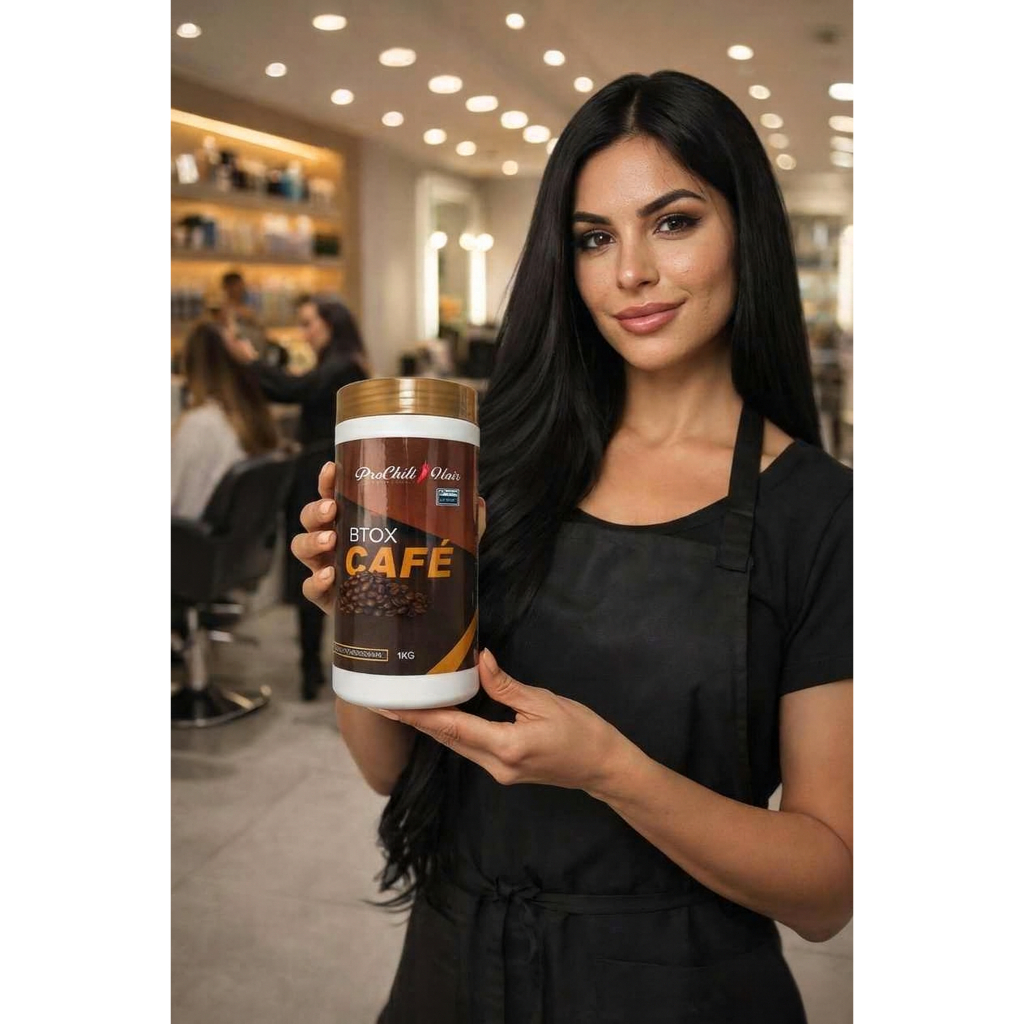 Btox Capilar De Café Profissional Alisa Reduz Volume Salão