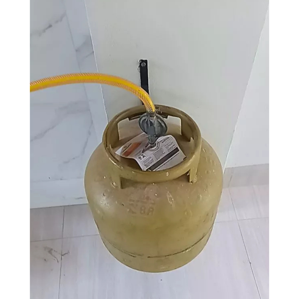 Suporte de Gás Aéreo para Cozinha | Suporte Reforçado para Botijão