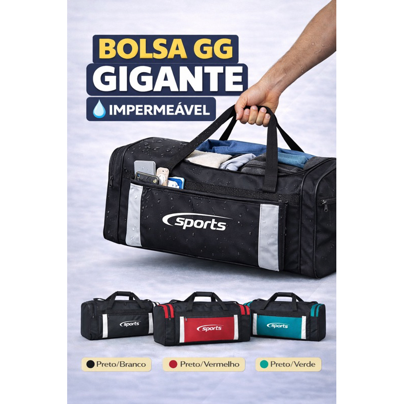 Bolsa Mala de Viagem Reforçada Gigante