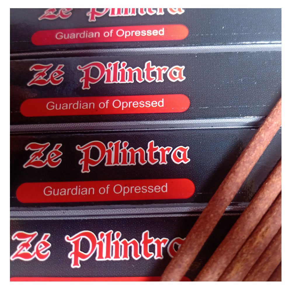 Incenso Indiano  Zed Black Zé Pilintra relaxamento e meditação 5 Caixinhas umbanda