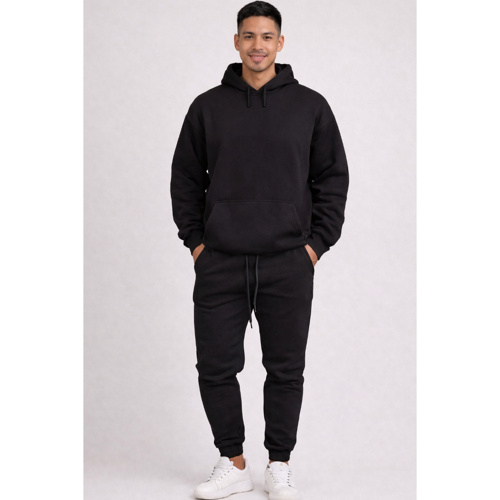 Conjunto de Moletom Unissex Inverno Premium Blusa+Calça  Quentinho Confortável Estiloso Promoção Imperdível