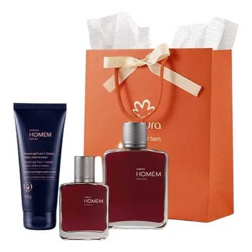 Presente Natura Homem Sagaz (3 produtos)