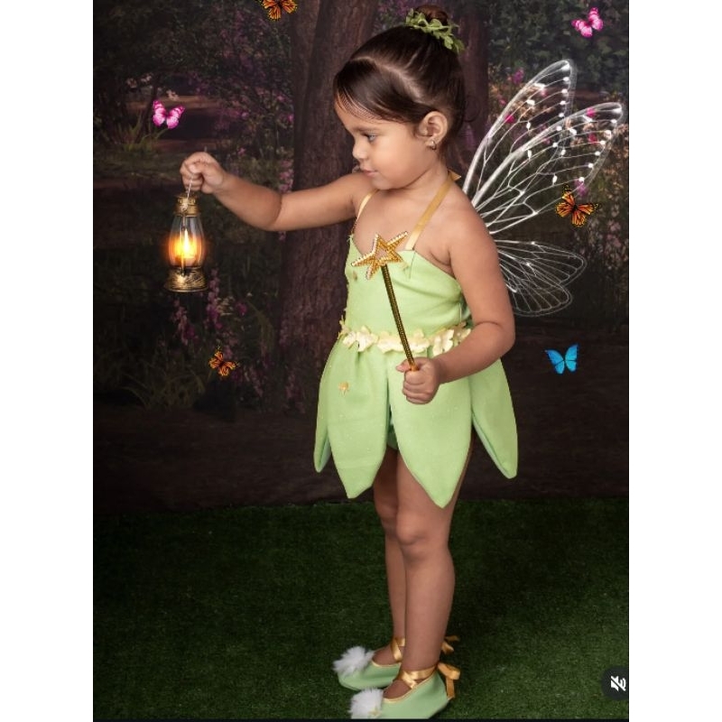 sininho tinker bell fantasia tinker Bell, vestido tinker Bell, vestido sininho baby, fantasia fada, vestido fada