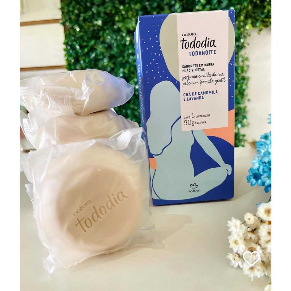Sabonete Natura Todo Dia – Caixa com 5 Unidades de sabonete