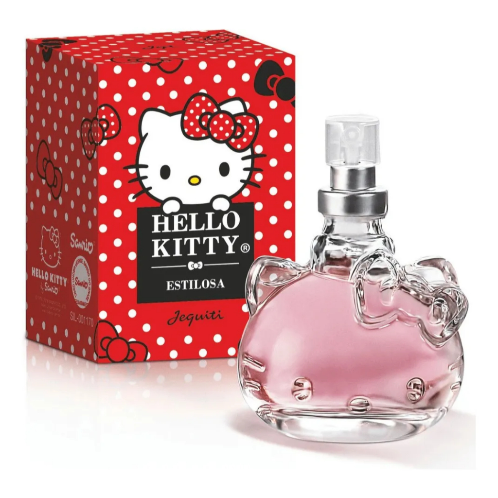 Perfume Deo Colônia Hello Kitty Estilosa Jequiti 25ml