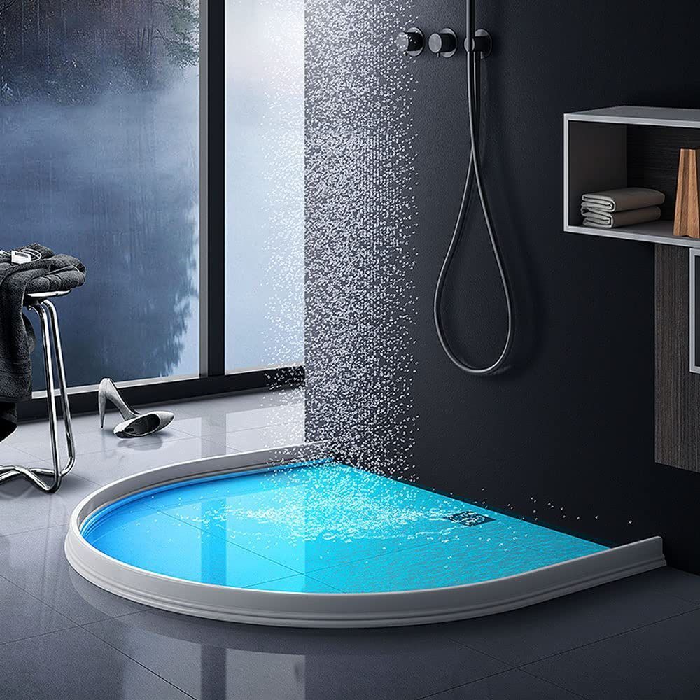 Barreira de Agua Retenção em Silicone Vedação Area Molhada Banheiro Box em Oferta na Shopee