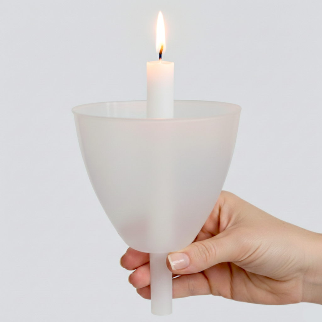 Protetor Para Velas Procissão Caixa Com 100  unidades