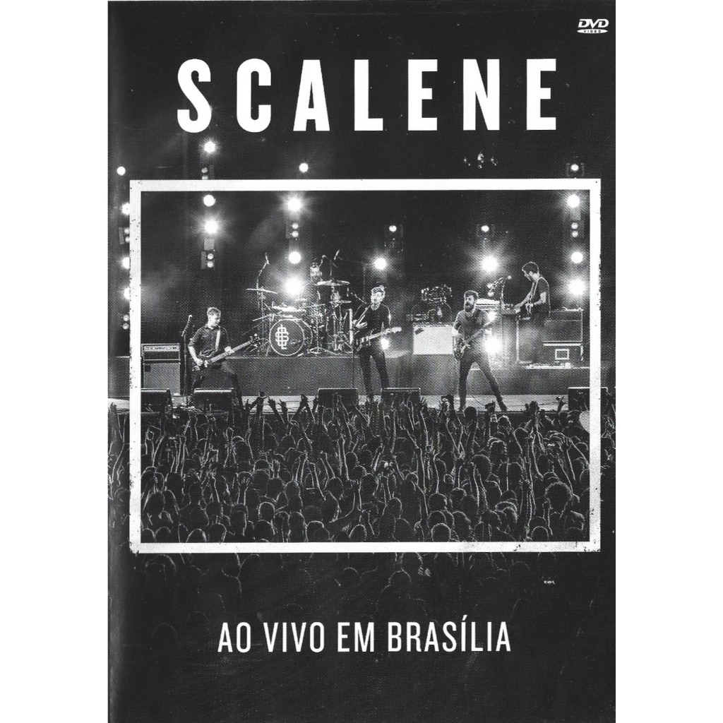 Scalene - Dvd Ao Vivo em Brasília - 2016 - Original