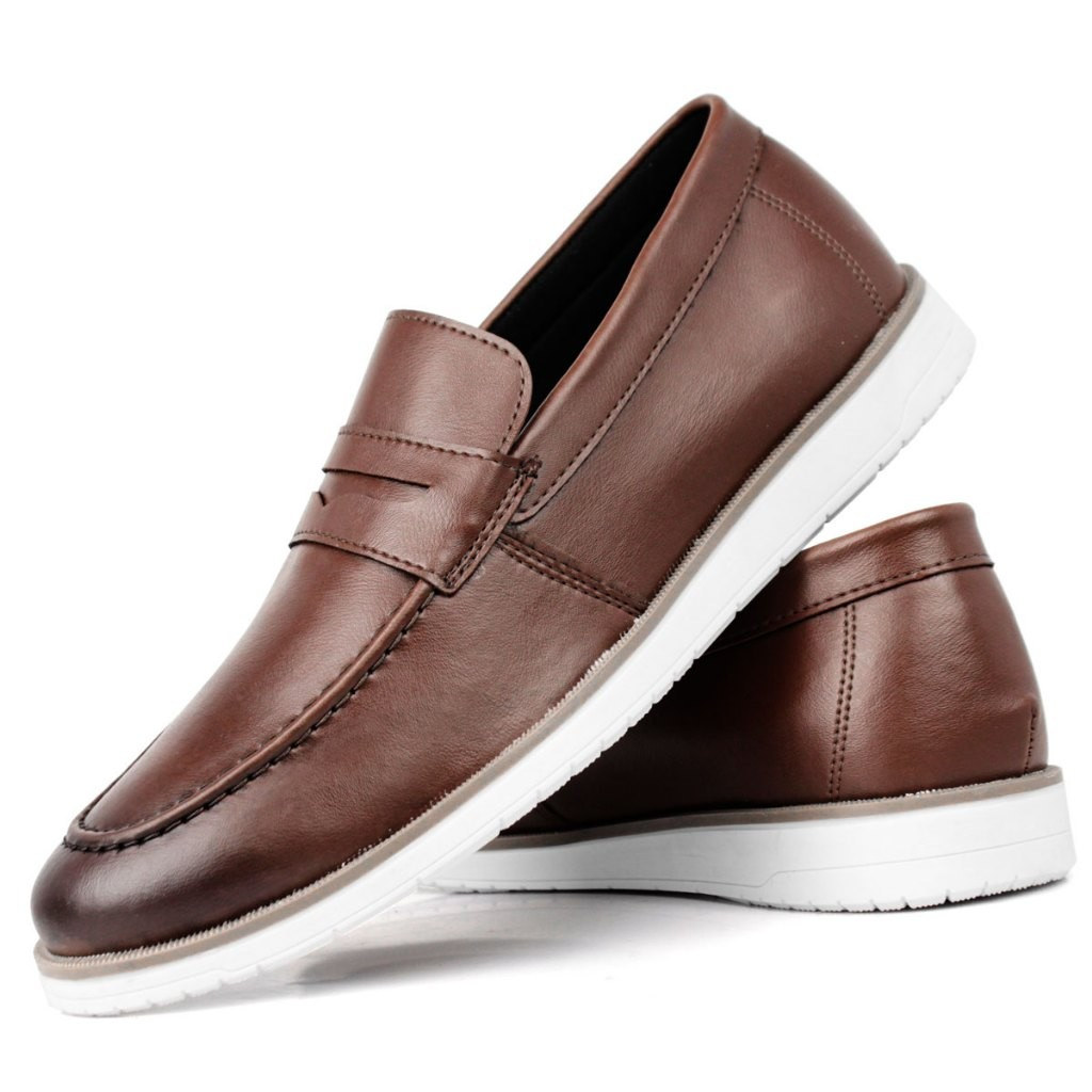 Sapato Masculino Mocassim Preto Confort Plus | Leve, Macio e Estilo Atual