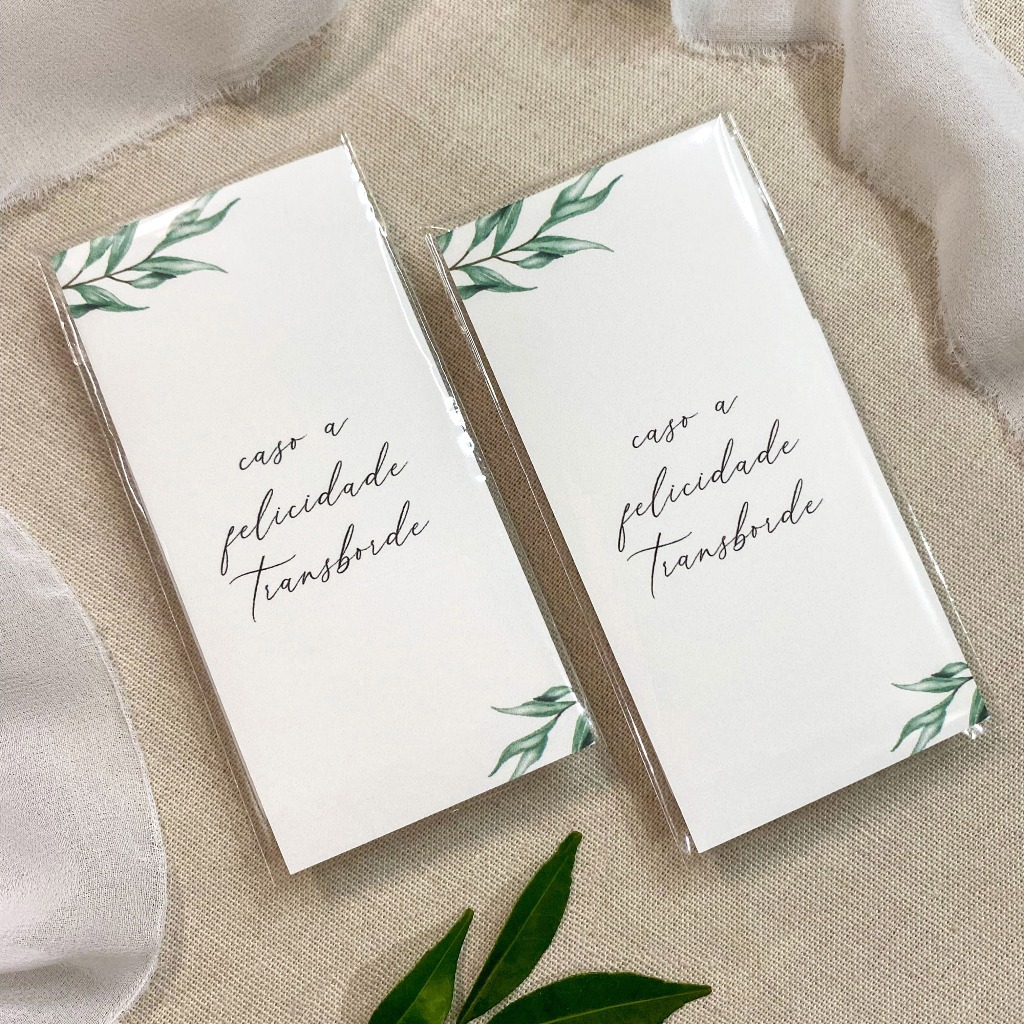 Lágrimas de Alegria para Casamento 10 a 50 Unidades