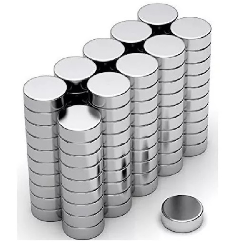 Ímã de neodímio 6x1 6x1,5 6x2 6x3 6x5 mm 100 peças super ímas potente disco envio imediato