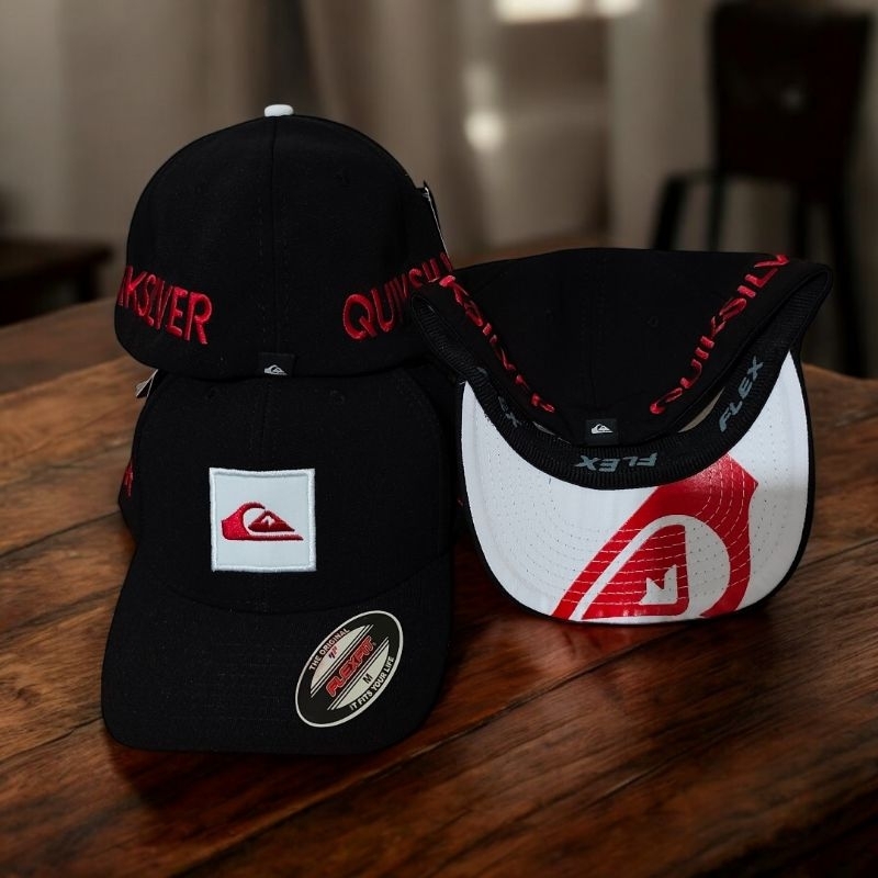 BONÉ FLEX FIT FECHADO ADULTO TAMANHO M ABA CURVA - LOGO BORDADO