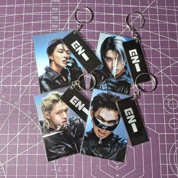 Chaveiro + Set Photocard Enhypen- The sin: Vanish(fanmade).