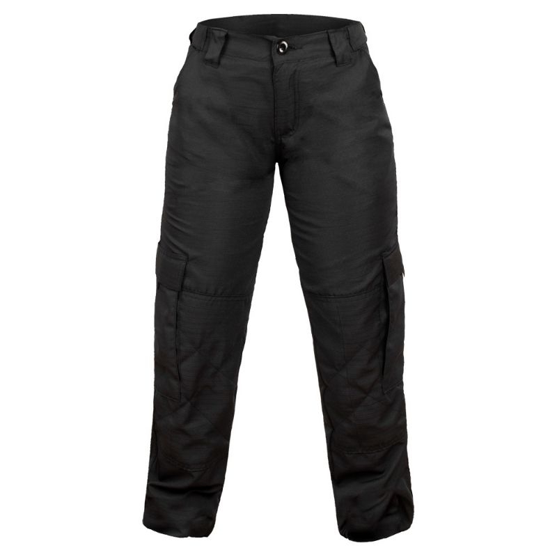 Calça Tática Feminina Rip Stop 6 Bolsos Com Elástico Secagem Rápida