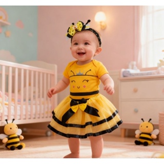 Body Abelhinha/Abelha Rainha Temático Mesversário Fantasia/Infantil em Oferta na Shopee