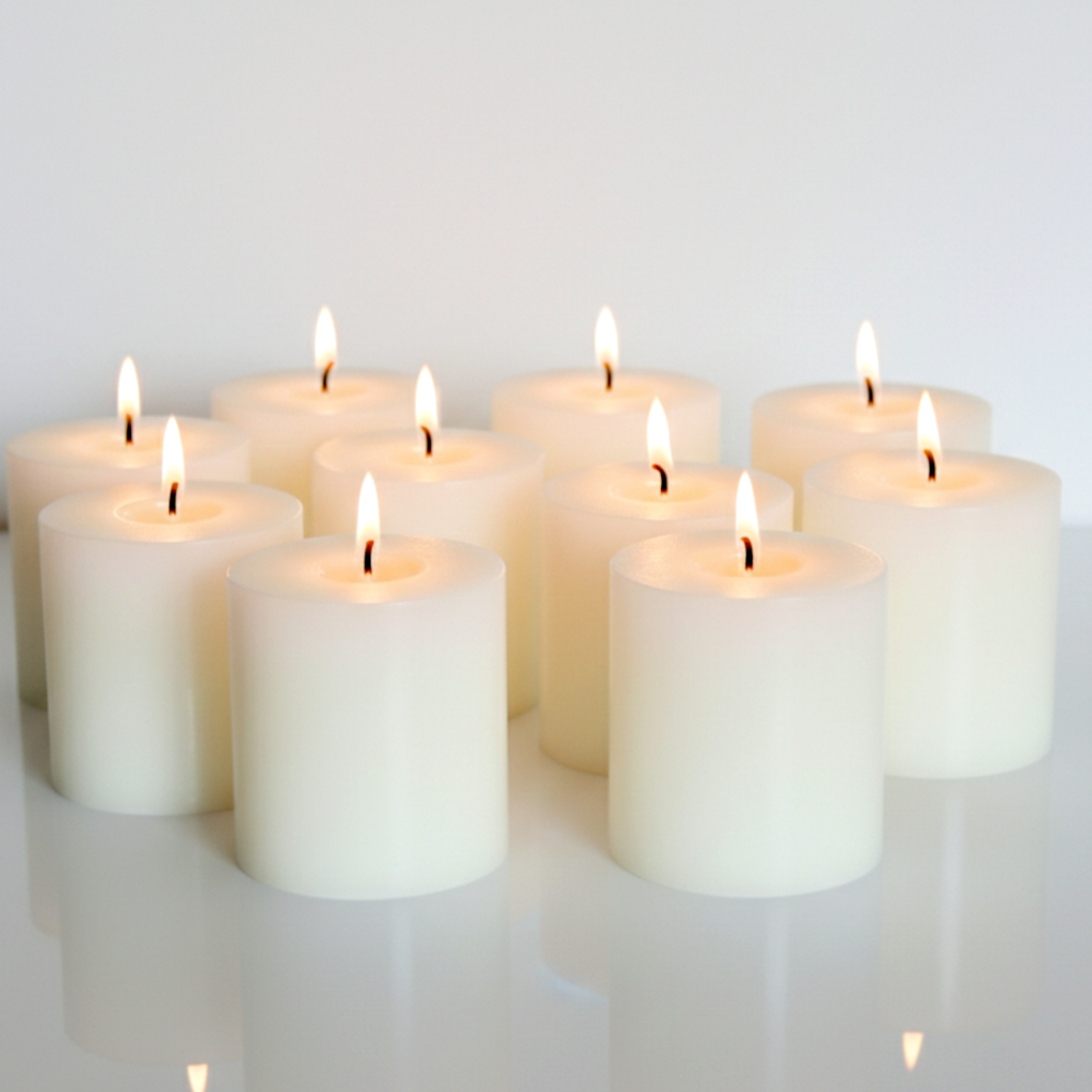 Vela  Decorativas 20 Horas Kit 50 unidades em Oferta na Shopee