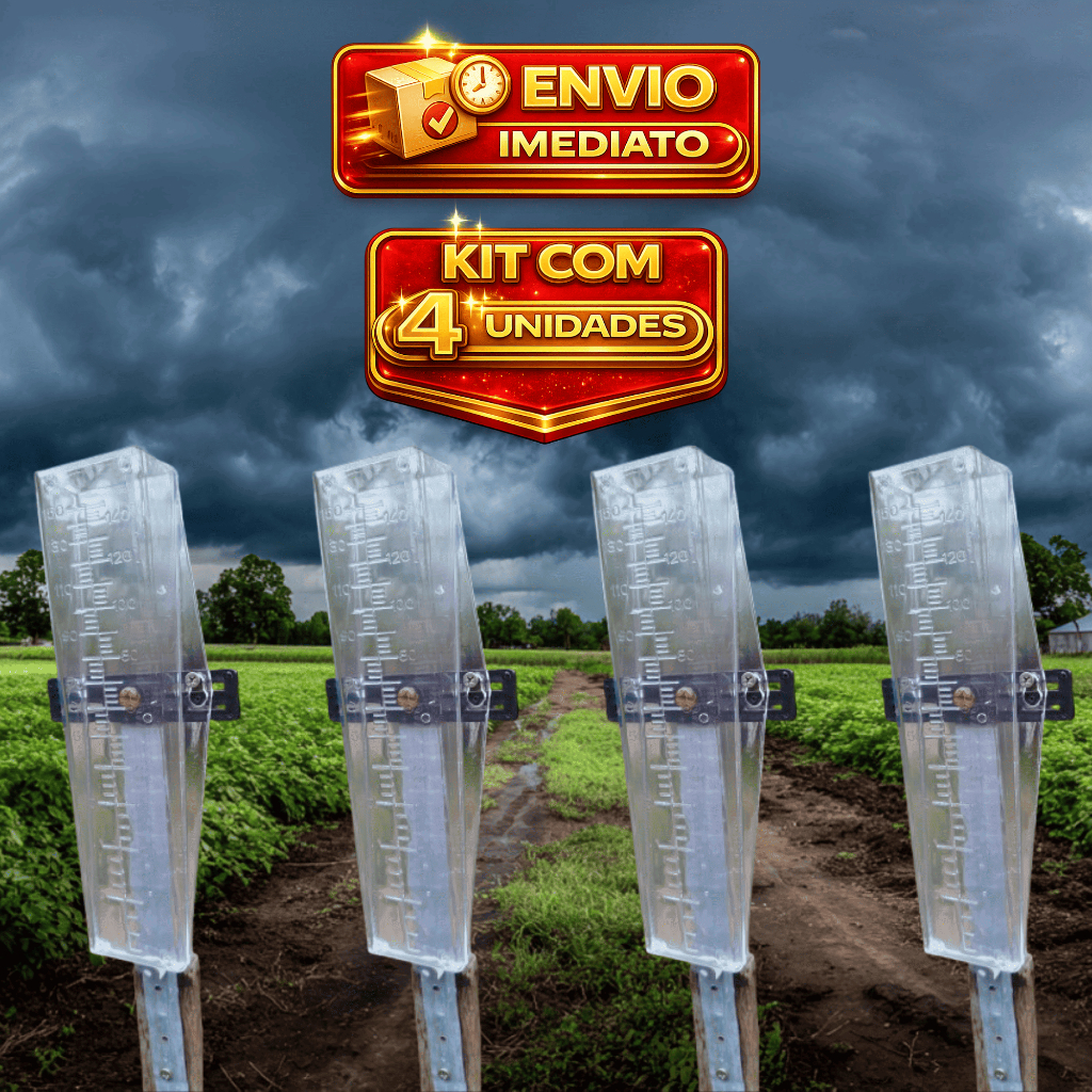 4 Pluviômetro 150mm Medição de Chuva em Oferta na Shopee
