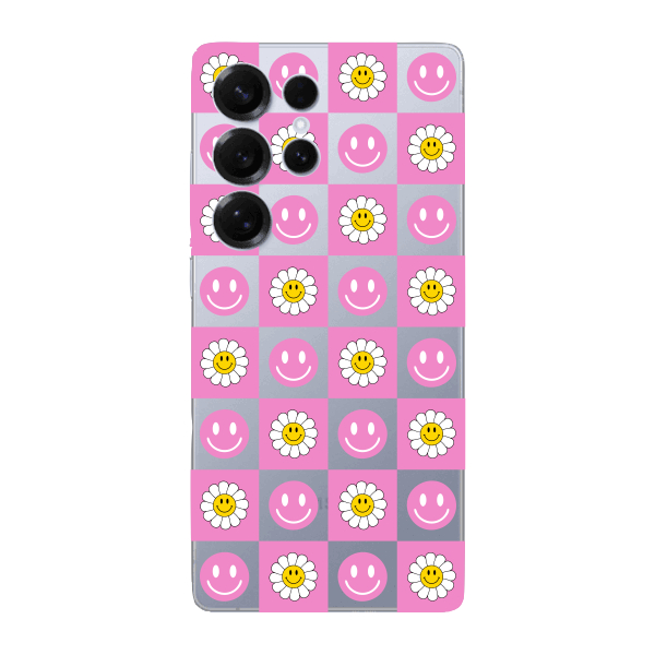 Capinha para Samsung S25 Ultra Anti Impacto Personalizada - Girassol e Smiles