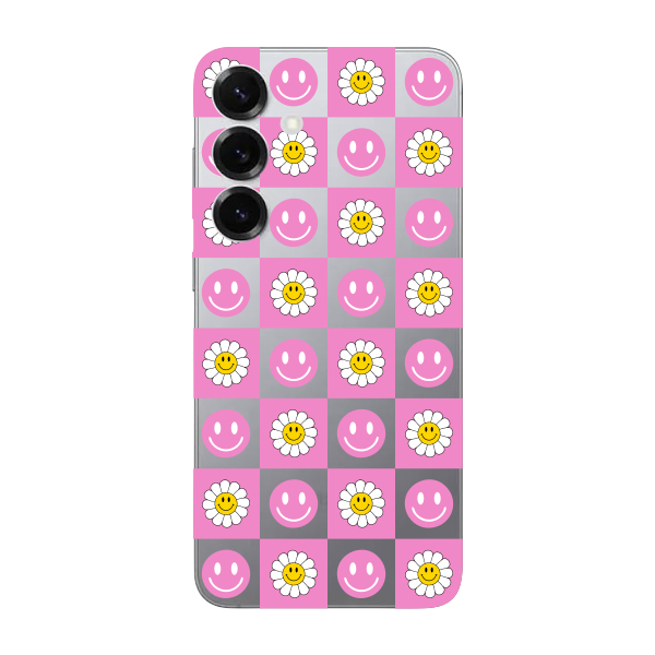 Capinha para Samsung S25 Anti Impacto Personalizada - Girassol e Smiles