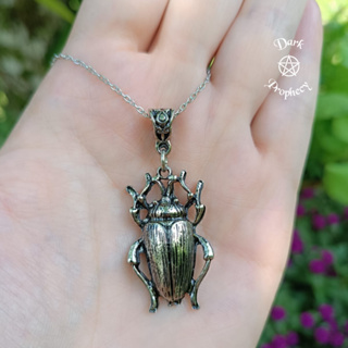 Colar Besouro Inseto Dark Prophecy em Oferta na Shopee