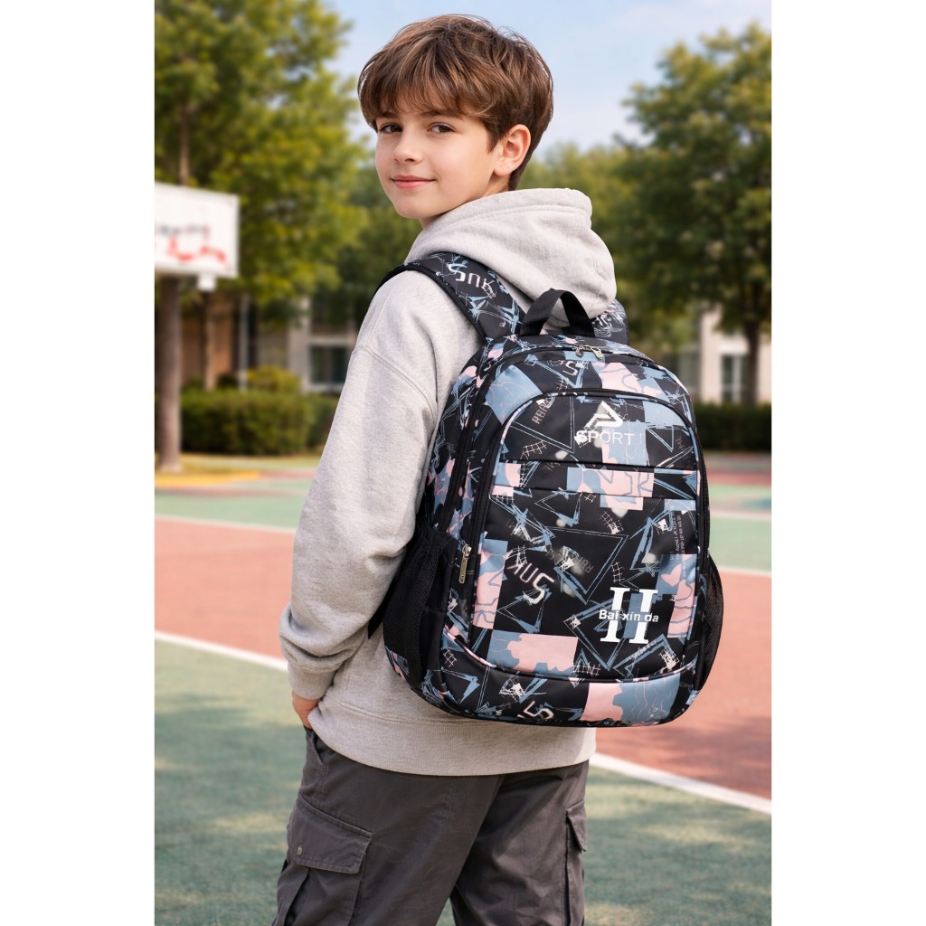 Mochila Versátil P/ Faculdade Trabalho Escolar Viagem Reforçada Resistente C/ Compartimento Interno Compacta