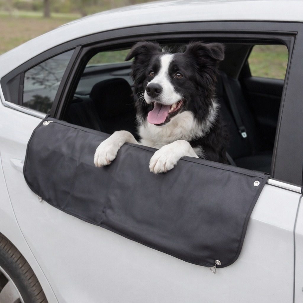 CAPA PROTETORA PET IMPERMEÁVEL PARA A PORTA DO CARRO - PROTETOR CONTRA ARRANHÕES PARA O SEU CARRO