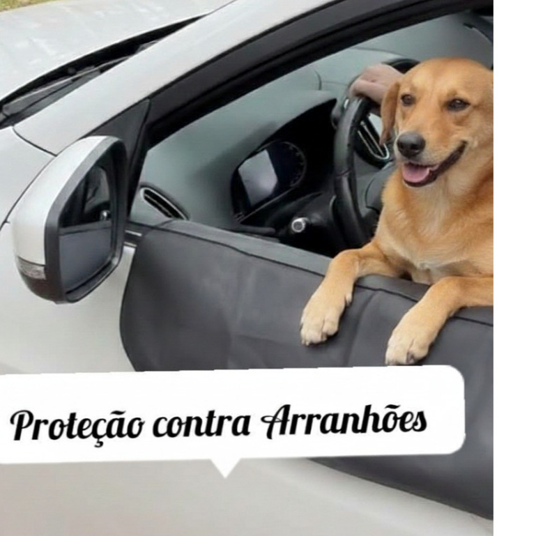 CAPA POTRETORA PET IMPERMEÁVEL PARA PORTA DO CARRO - PROTETOR CONTRA ARRANHÕES NO VEÍCULO