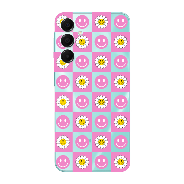 Capinha para Samsung A16 Anti Impacto Personalizada - Girassol e Smiles