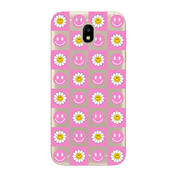 Capinha para Samsung J5 Pro Anti Impacto Personalizada - Girassol e Smiles