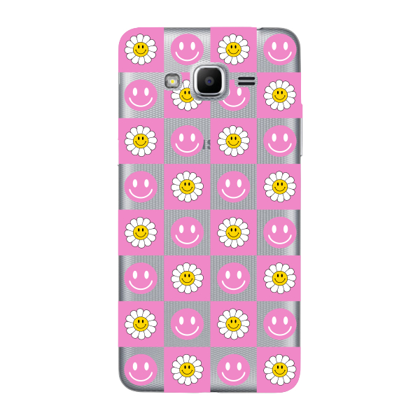 Capinha para Samsung J2 Prime Anti Impacto Personalizada - Girassol e Smiles