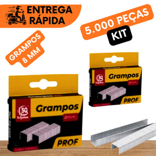 KIT DE GRAMPOS PARA GRAMPEADOR FIXAÇÃO FIRME GRAMPOS METÁLICOS USO DOMÉSTICO PROFISSIONAL NÃO SOLTA em Oferta na Shopee