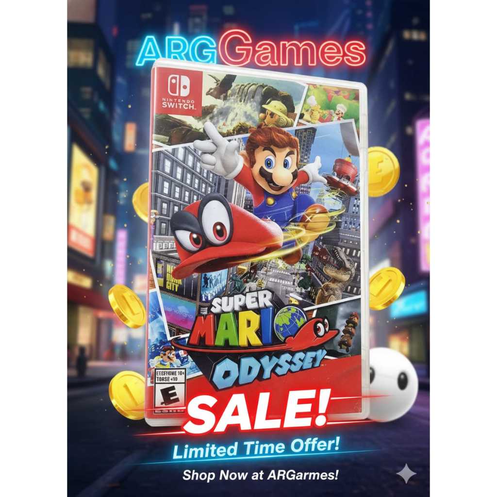 Super Mario Odyssey em Oferta | Shopee 2026