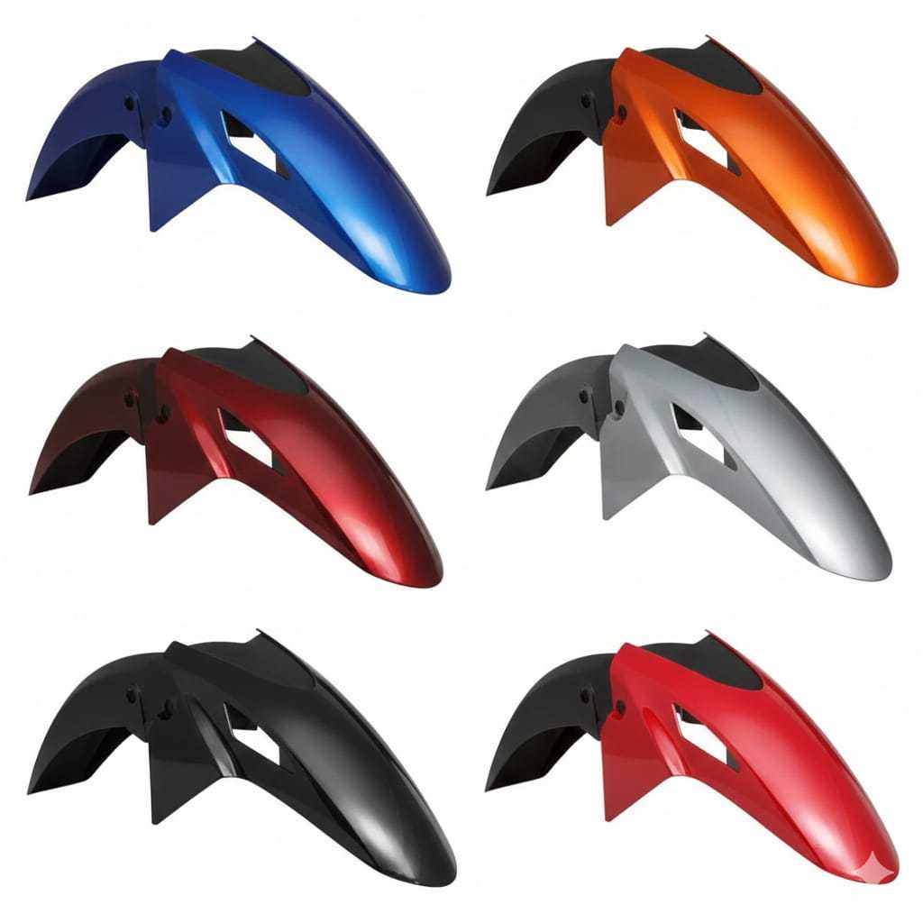 Paralama Dianteiro A + B Cg Titan Fan Start Cargo 160 2025 2026 Cores em Oferta na Shopee