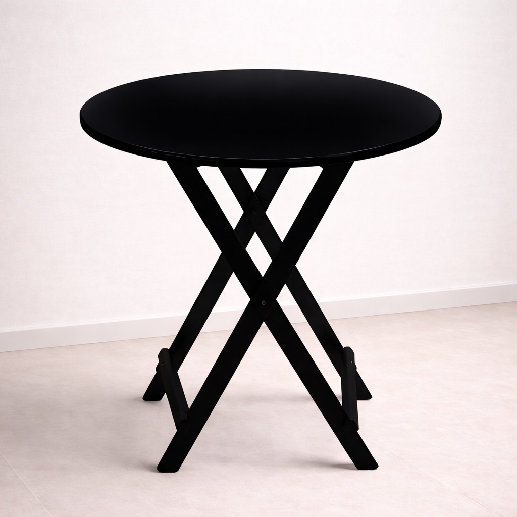 Mesa Bar Madeira Redonda Decorada Churrasqueira Churrasco em Oferta na Shopee