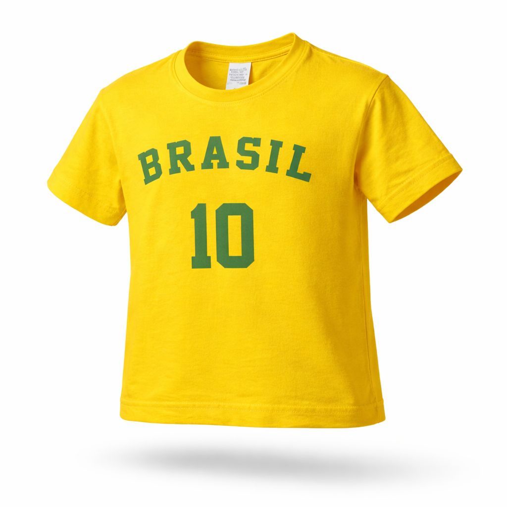 Blusa bebê Infantil juvenil Seleção Brasileira Unissex