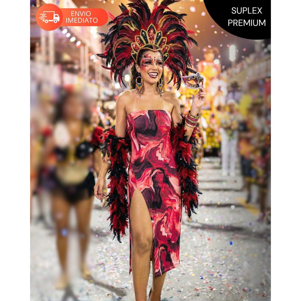 O que é Vestido Marmorizado Vermelho? Guia e Onde Comprar | BuscaProdutos