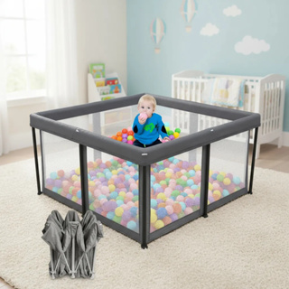 Cercadinho Articulado Dobrável  Infantil Para Bebê Menino Menina Chiqueirinho Compacto + Bolsa Para Transporte em Oferta na Shopee