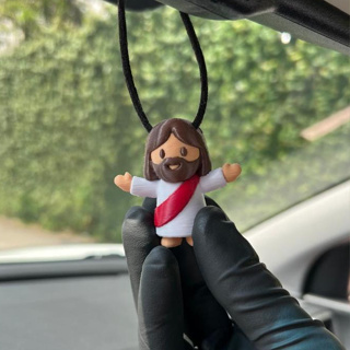 Cheirinho para Carro Jesus Cristo (Aromatizador e Decorativo Automotivo) em Oferta na Shopee