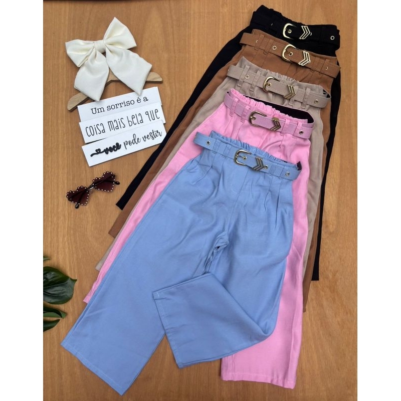 calça infantil e juvenil