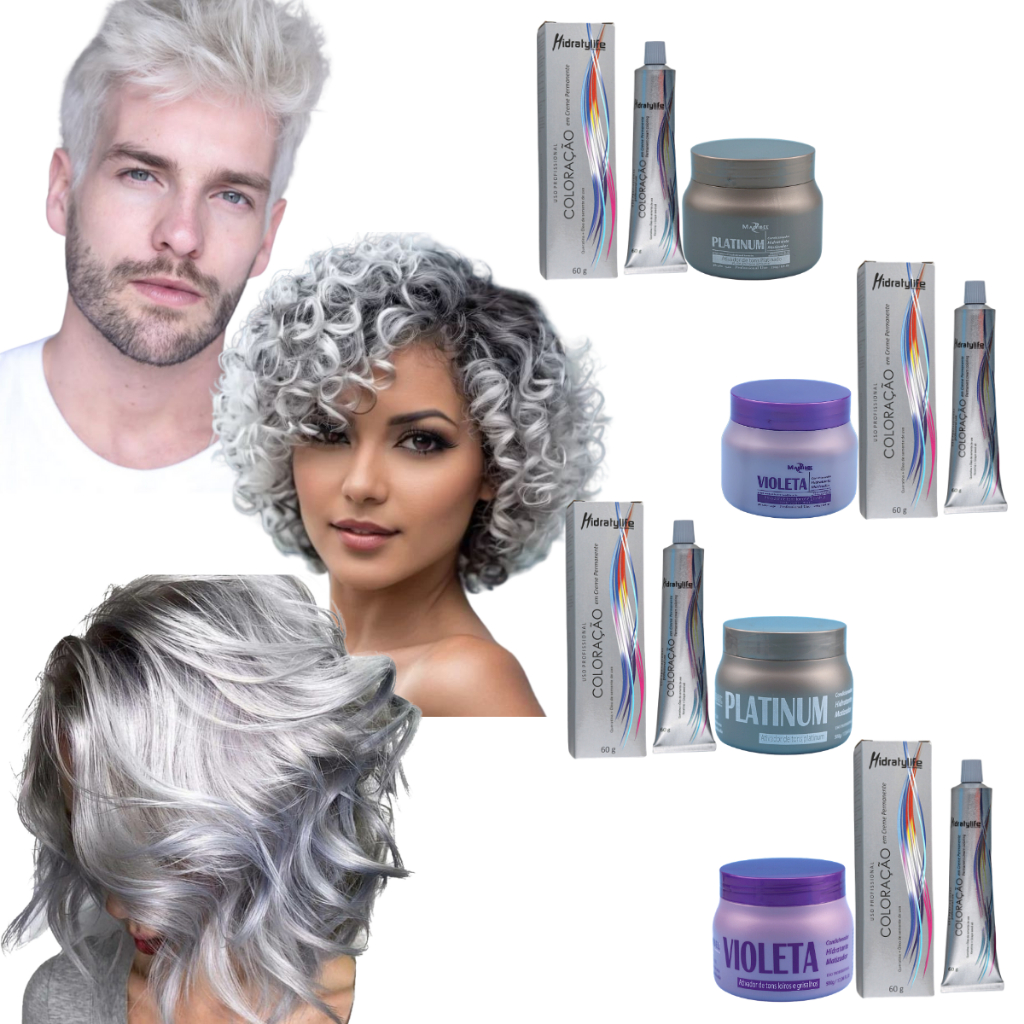 Kit Tinta Mairibel 12.21 Branco Loiro Platinado + Matizador 250g ou 500g | Neutralização Total