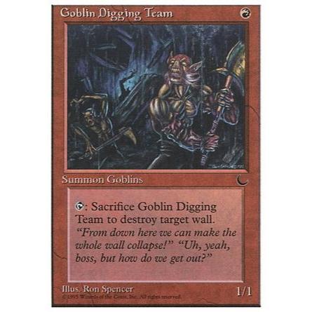 Grupo de Goblins Escavadores (Goblin) - - Magic The Gathering