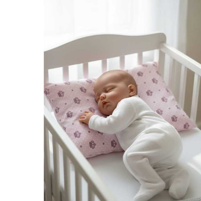 TRAVESSEIRO PARA BEBÊ INFANTIL IDEAL PARA BERÇO E CARRINHO 100% ALGODÃO COM ENCHIMENTO DE SILICONE em Oferta na Shopee