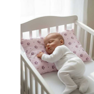 TRAVESSEIRO PARA BEBÊ INFANTIL IDEAL PARA BERÇO E CARRINHO 100% ALGODÃO COM ENCHIMENTO DE SILICONE em Oferta na Shopee